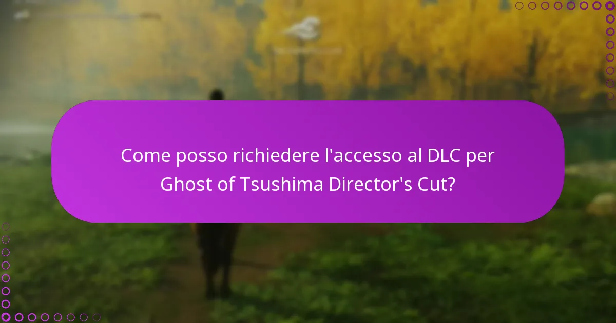 Come posso verificare i miei diritti per il DLC di Ghost of Tsushima?