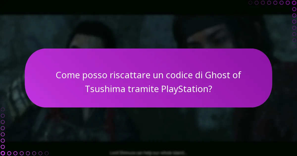 Come posso gestire i miei diritti per Ghost of Tsushima?