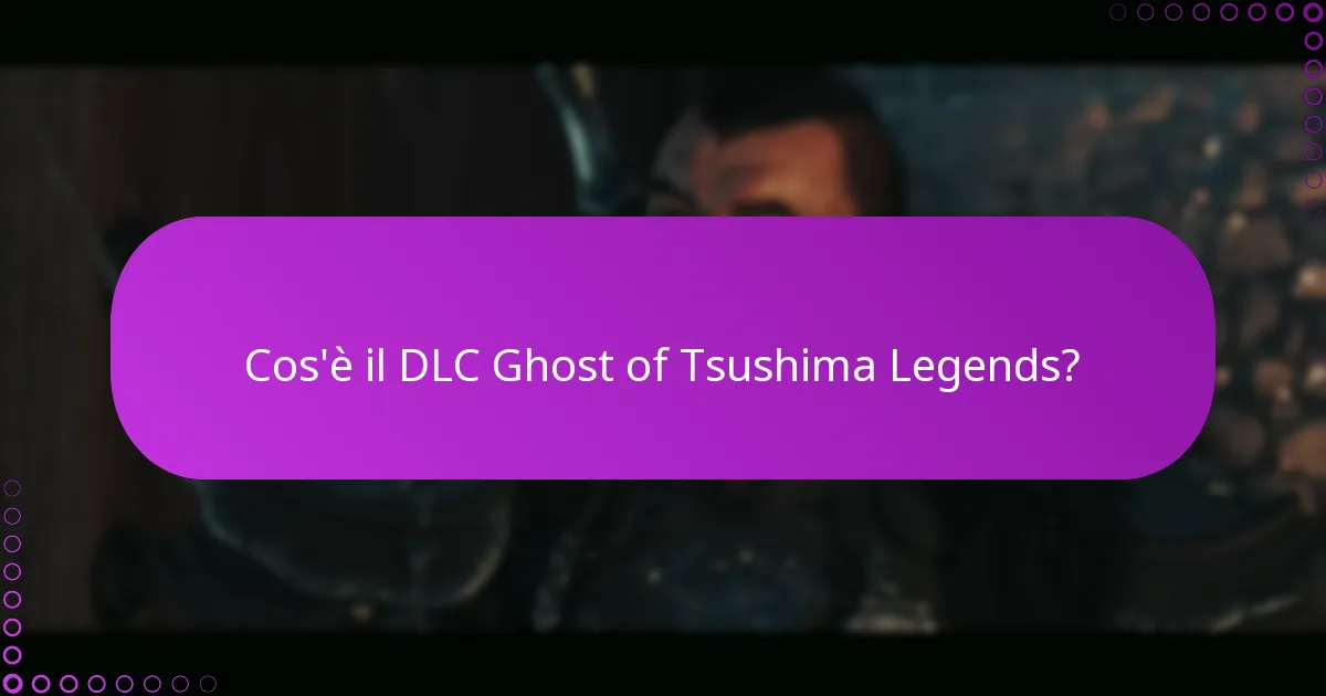 Come si confronta il DLC Ghost of Tsushima Legends con altri DLC?