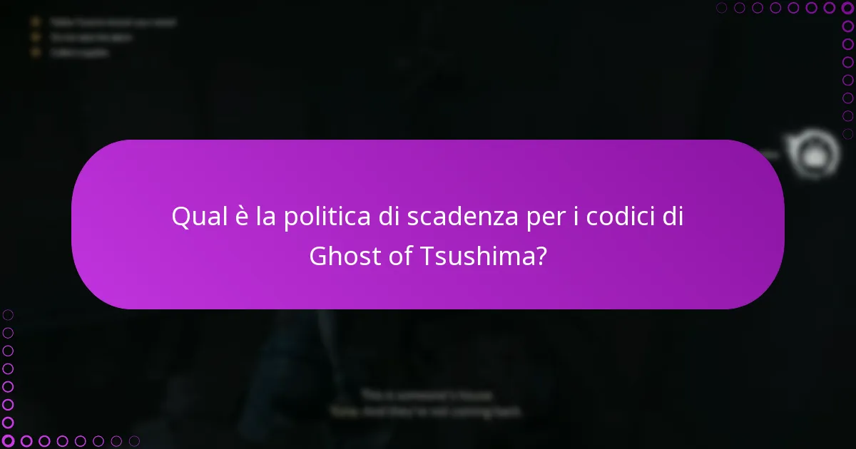 Dove posso trovare nuovi codici per Ghost of Tsushima?