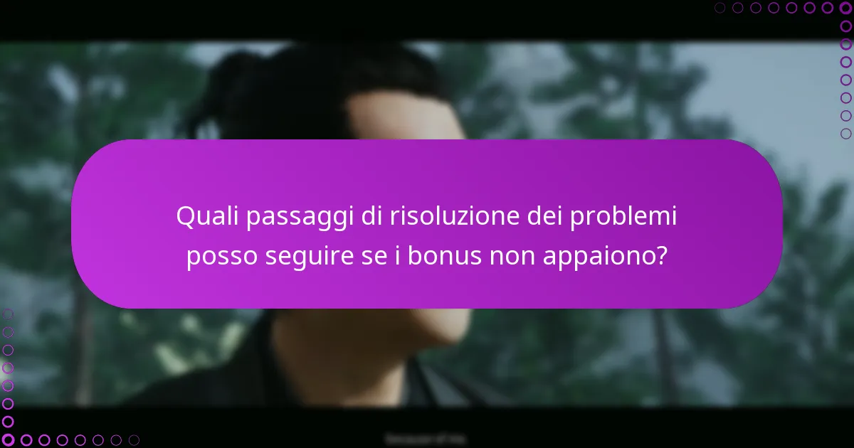 Quali sono i problemi comuni che gli utenti affrontano quando richiedono bonus?