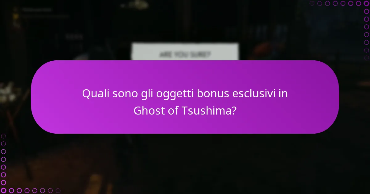 Cosa devo fare se incontro problemi nel richiedere oggetti bonus?