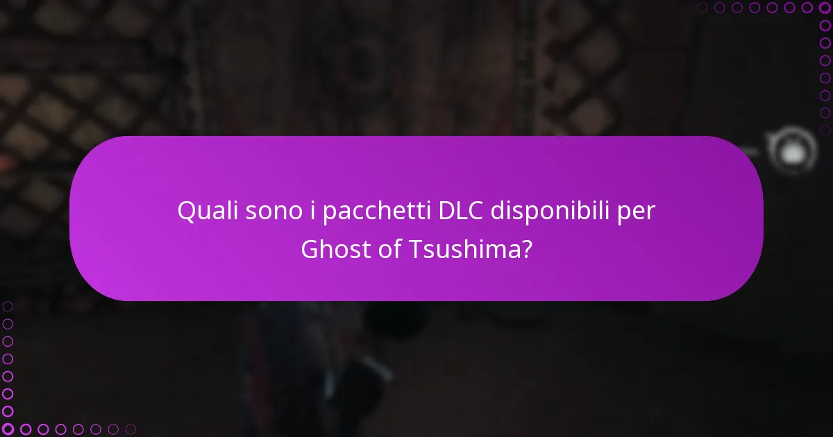 Come richiedere contenuti aggiuntivi dai DLC di Ghost of Tsushima?